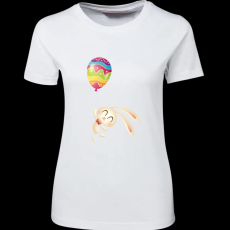 Createyou Nyuszika repül - Női , Fehér , 2XL