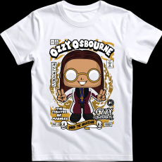 Createyou Ozzy Osbourne - Férfi - Fehér - 3XL