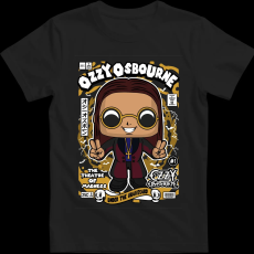 Createyou Ozzy Osbourne - Férfi - Fekete - XL