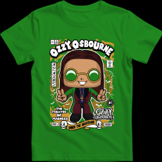 Createyou Ozzy Osbourne - Férfi - Zöld - M