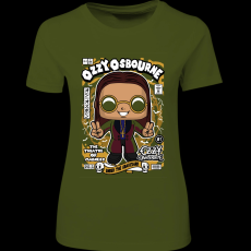 Createyou Ozzy Osbourne - Női - Sötétzöld - L