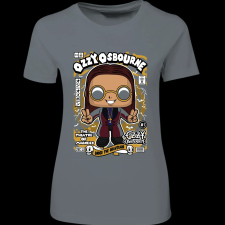 Createyou Ozzy Osbourne - Női - Szürke - S női póló