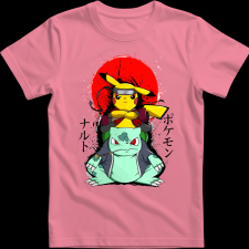 Createyou Pikachu 2 - Férfi - Pink - L férfi póló