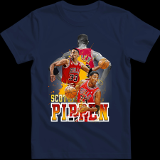 Createyou PIPPEN - Férfi - Sötétkék - S férfi póló