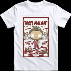 Createyou Post Malone - Férfi - Fehér - S