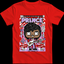 Createyou Prince - Férfi - Piros - XL férfi póló