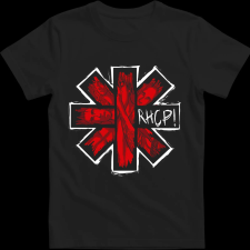 Createyou Red Hot Chilli Peppers - Férfi - Fekete - 2XL férfi póló