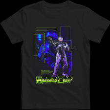 Createyou Robocop - Férfi - Fekete - S férfi póló
