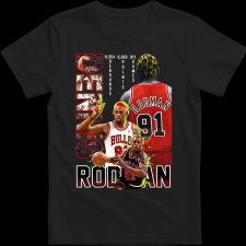 Createyou RODMAN - Férfi - Fekete - M férfi póló