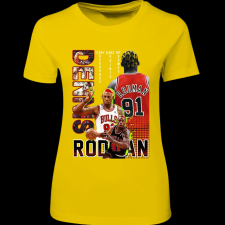 Createyou RODMAN - Női - Sárga - M női póló