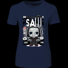 Createyou Saw Billy - Női - Sötétkék - XL női póló