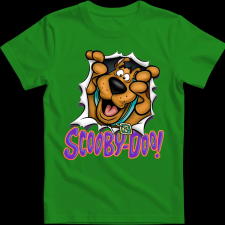 Createyou Scooby-Doo 3 - Gyermek , Zöld , XL gyerek póló