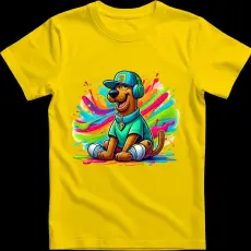Createyou Scooby-Doo 7 - Gyermek , Sárga , XS