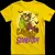 Createyou Scooby-Doo 8 - Gyermek , Sárga , XL