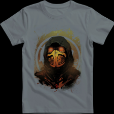 Createyou Scorpion 2 - Férfi - Szürke - 3XL férfi póló