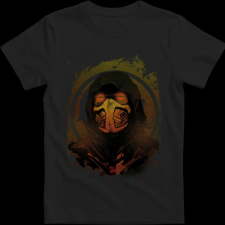 Createyou Scorpion 2 - Gyermek - Fekete - XL gyerek póló