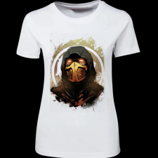 Createyou Scorpion 2 - Női - Fehér - XL női póló