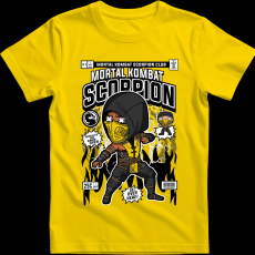 Createyou Scorpion - Férfi - Sárga - L