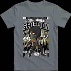 Createyou Scorpion - Férfi - Szürke - 3XL