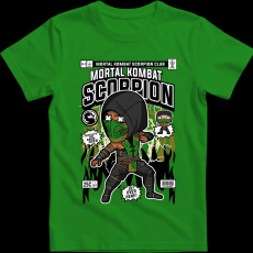 Createyou Scorpion - Férfi - Zöld - 3XL