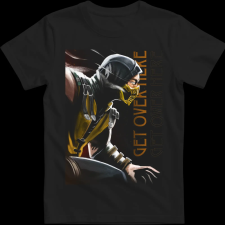 Createyou Scorpion Get Over Here 2 - Férfi - Fekete - XL férfi póló