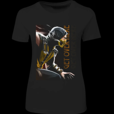 Createyou Scorpion Get Over Here 2 - Női - Fekete - M női póló