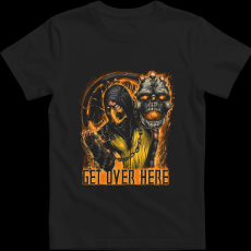 Createyou Scorpion Get Over Here 3 - Férfi - Fekete - 3XL