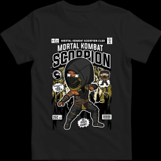 Createyou Scorpion - Gyermek - Fekete - XL