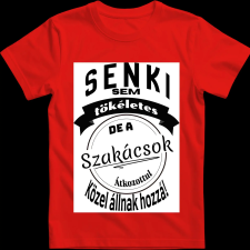 Createyou Senki sem... szakácsok - Férfi - Piros - 2XL férfi póló