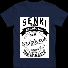Createyou Senki sem... szakácsok - Férfi - Sötétkék - S