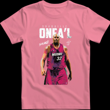 Createyou SHAQ O'NEAL - Férfi - Pink - XL férfi póló