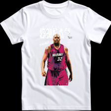 Createyou SHAQ O'NEAL - Gyermek - Fehér - XL gyerek póló