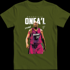 Createyou SHAQ O'NEAL - Gyermek - Sötétzöld - XL