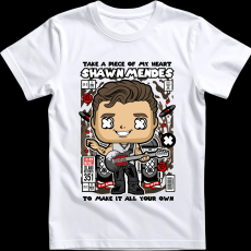 Createyou Shawn Mendes - Férfi - Fehér - 3XL