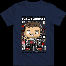 Createyou Shawn Mendes - Férfi - Sötétkék - S