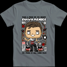 Createyou Shawn Mendes - Férfi - Szürke - S