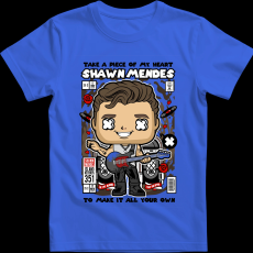 Createyou Shawn Mendes - Gyermek - Királykék - M