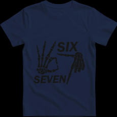 Createyou Six-Seven csontkéz - Férfi - Sötétkék - XL