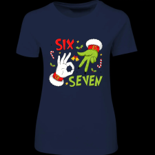 Createyou Six Seven - Női - Sötétkék - S női póló