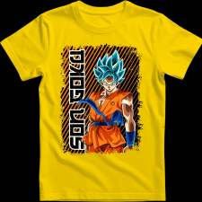 Createyou SON GOKU - Férfi - Sárga - 3XL férfi póló