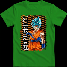 Createyou SON GOKU - Férfi - Zöld - L férfi póló