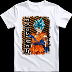 Createyou SON GOKU - Gyermek - Fehér - XL