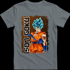 Createyou SON GOKU - Gyermek - Szürke - M gyerek póló