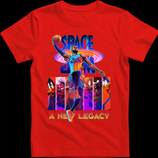 Createyou SPACE JAM - Gyermek - Piros - L