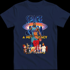 Createyou SPACE JAM LEBRON JAMES - Férfi - Sötétkék - XL