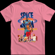 Createyou SPACE JAM LEBRON JAMES - Gyermek - Pink - L gyerek póló