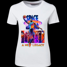 Createyou SPACE JAM - Női - Fehér - 2XL női póló