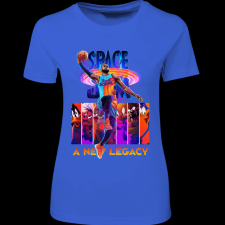 Createyou SPACE JAM - Női - Királykék - S női póló