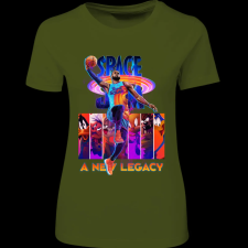 Createyou SPACE JAM - Női - Sötétzöld - L női póló