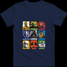 Createyou Star Wars 2 - Férfi - Sötétkék - L